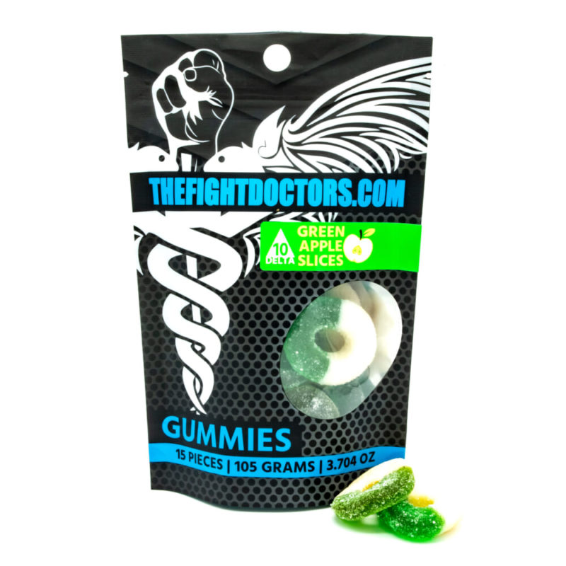 Flavored Delta 10 Gummies packet by TheFightDoctors.Com