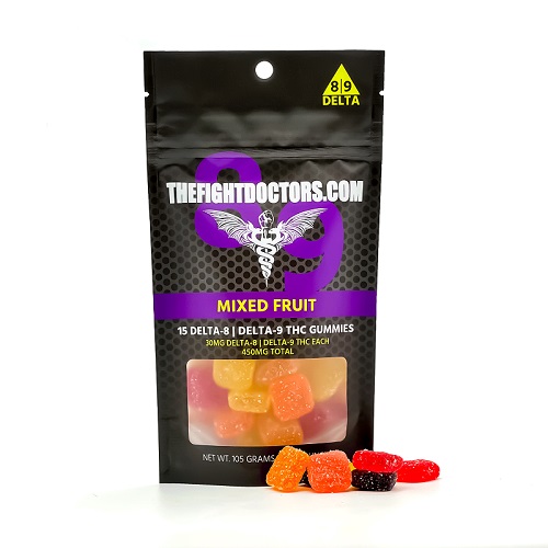 Delta 8 & 9 Mixed Fruit Gummies - Infused with Vibrancy and Flavor